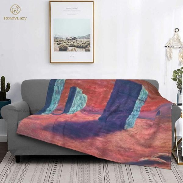

mental health blanket fashion big bedspread fleece couch soft blankets