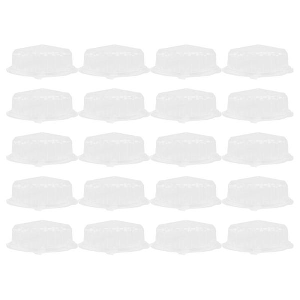 

gift wrap 50pcs baked packing box transparent cheese bread cake packaging