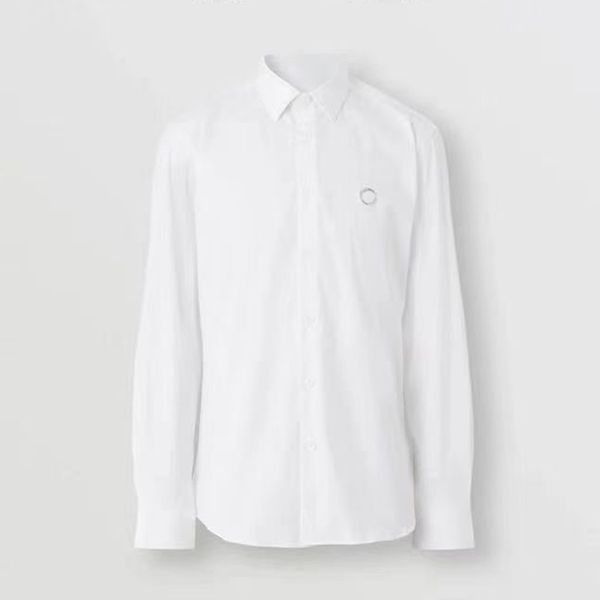 

mens designer shirts brand clothing men long sleeve dress shirt hip hop style cotton 1041, White;black