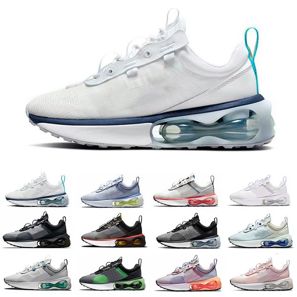 

knit mesh 2021 men running shoes triple black white grey teal orange barely green navy crimson obsidian thunder blue mens women outdoor trai