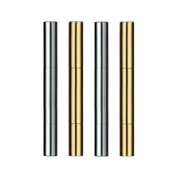 

storage bottles & jars 3ml 50pcs/lot make up tool refillable lip gloss whitening bottle portable tube aluminum container