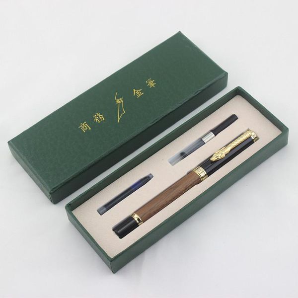 

luxury wood fountain pen ink nib 0.5mm iraurita wholesale stationery pens
