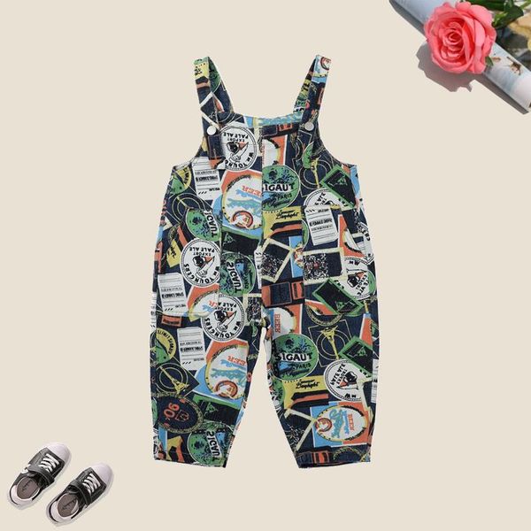 

jumpsuits -floral denim overalls, Blue