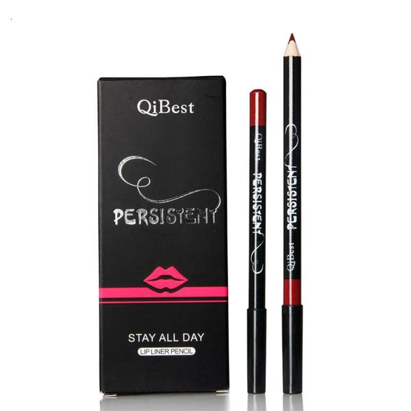 

lip pencils 12pcs/set professional matte liner pencil set waterproof long lasting smooth natural lipliner pen makeup cosmetic tools kit
