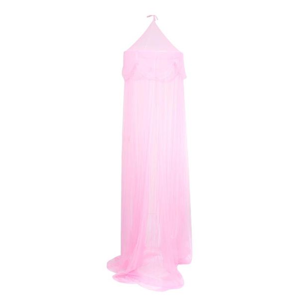 

crib netting kid mosquito net kid's room bed round decorative for home (style)