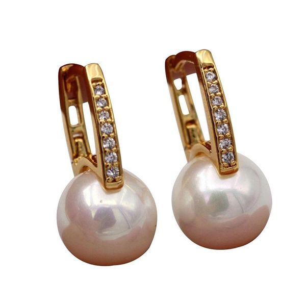 

dangle & chandelier fashion jewelry simulated pearl drop earrings cute bowknot for women shiny crystal wedding elegant, Silver