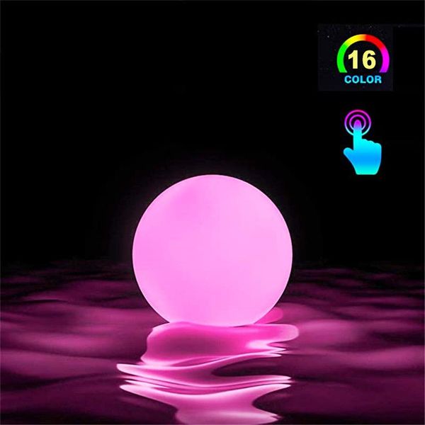 

lawn lamps led colorful luminous lamp balls outdoor deco landscape lighting waterproof pool floating lights garden rechargeable