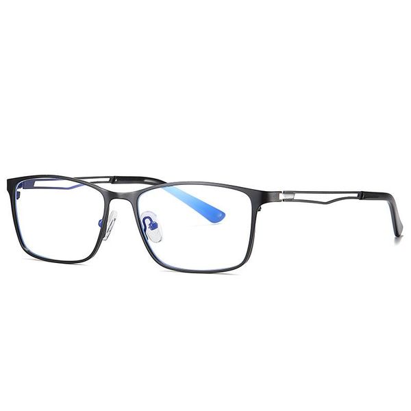

fashion sunglasses frames anti blue light computer glasses frame men women square optical spectacle gaming eyewear for clear nerd gafas, Black
