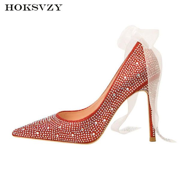 

women's shoes high-heeled shallow pointed wedding was thin rhinestones diamond zwm sandals, Black