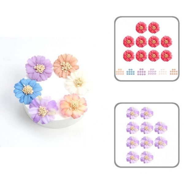

decorative flowers & wreaths 10pcs pography props simulation flower head charming artificial easy to maintain wedding decor