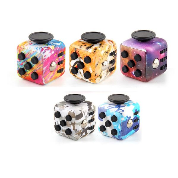 

decompression dice fidget toy infinite cube kids stress relief focus attention office finger toys birthday gifts