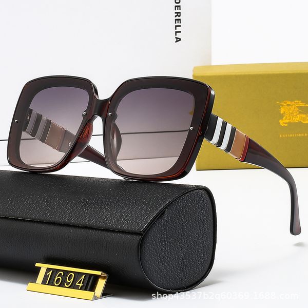 

polarizing sunglasses of the same style for male and female stars personality box face trimming sunglasses riding trend b1694, White;black