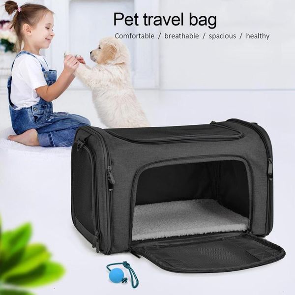 

cat carriers,crates & houses dog carrier bags portable pet backpack breathable bag airline approved transport carrying for cats small