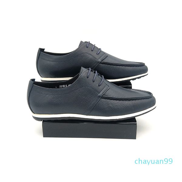 

men's formal shoes with leather soft soles fashion casual strap 2021, Black