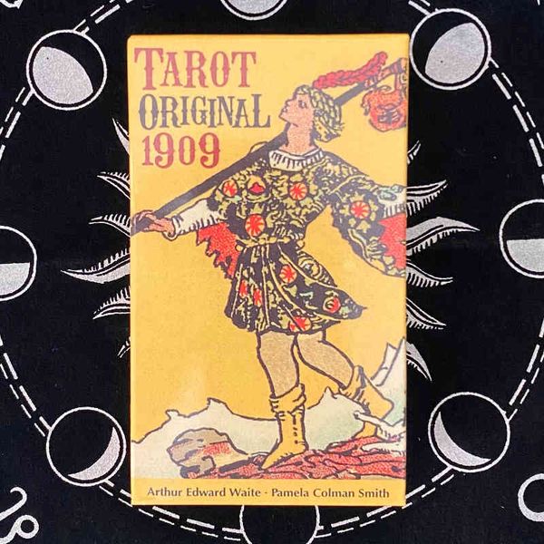 

classical original 1909 english version oracles cards divination fate beginners tarot deck board game for adult