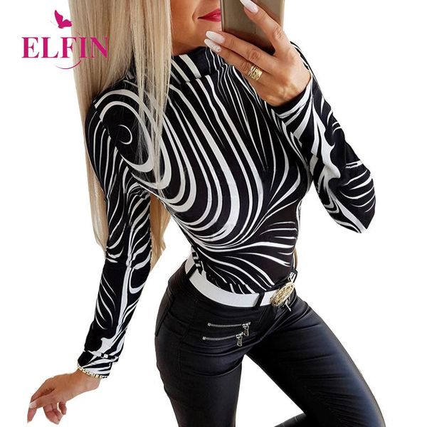 

women's t-shirt black long sleeve women tshirt punk style o-neck harajuku ladies womens clothing 2021 sj5470r, White