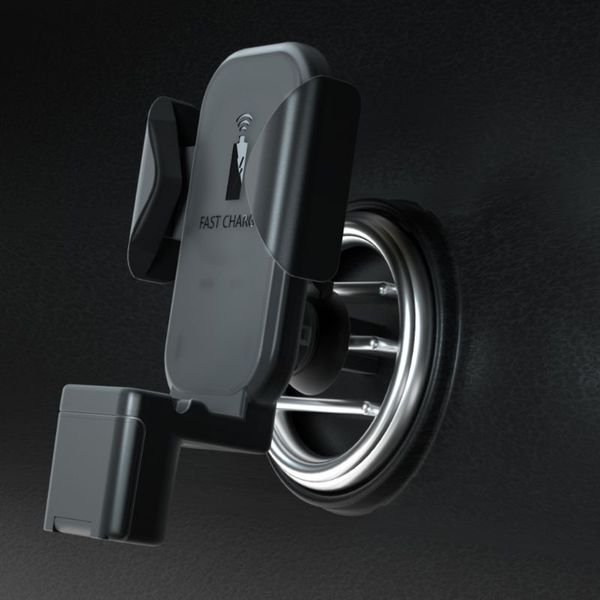 3 в 1 быстрый автомобиль беспроводной зарядной зарядной станции для iPhone 13 Serise Apple Watch Airpods Наушники с помощью держателя