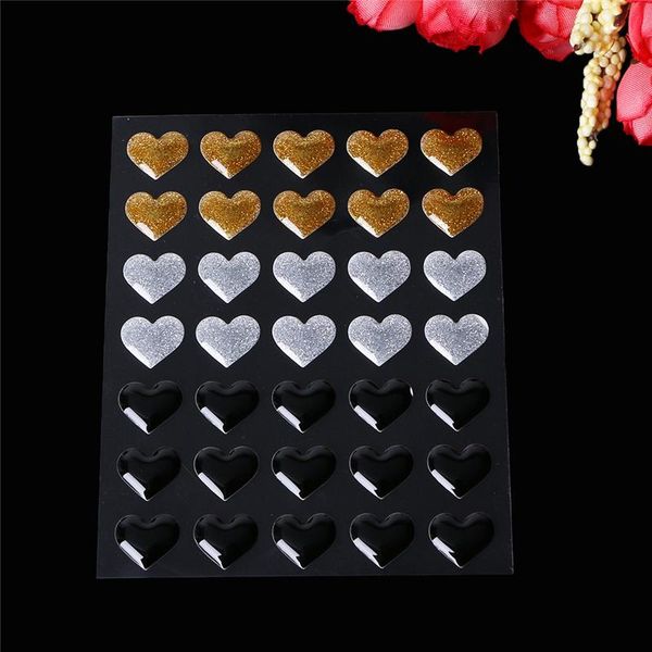 

gift wrap heart shape enamel dot self adhesive embellishment for cardmaking and craft diy