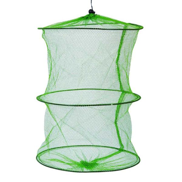 

portable fishing net fish and shrimp diameter 26cm/28cm foldable tackle accessories