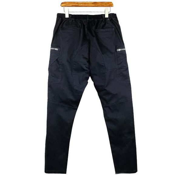 

men's pants spring and autumn casual european american leisure trend overalls loose straight 2021, Black