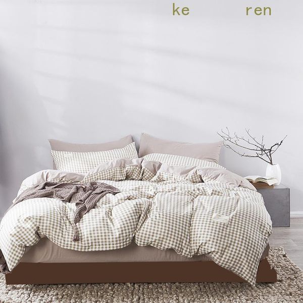 

bed linen cotton family set duvet cover double home soft king size fitted sheet bedding  for sets