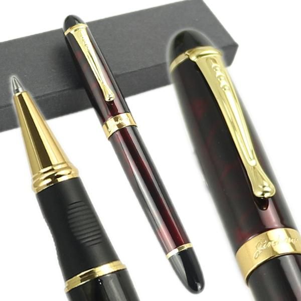

jinhao x450 metal rollerball pen without pencil box luxury school office stationery writing cute pens gift ballpoint, Blue;orange