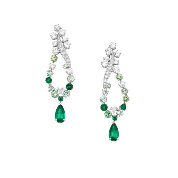 

treasures series earrings piage extremely official reproductions luxury jewelry 18k gold plated sterling silverbrand earrings exquisite gift, Golden;silver