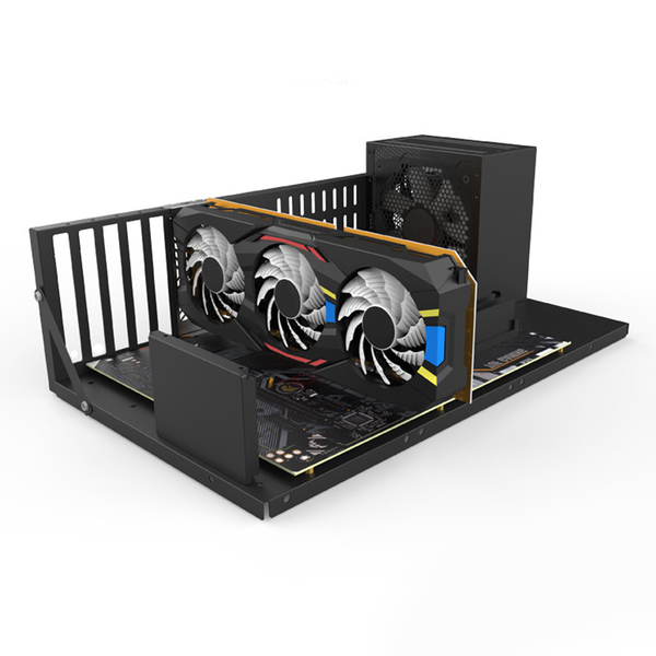 

fans & coolings mining heat dissipation frame open chassis thickened motherboard bracket fixing rig case computer cases