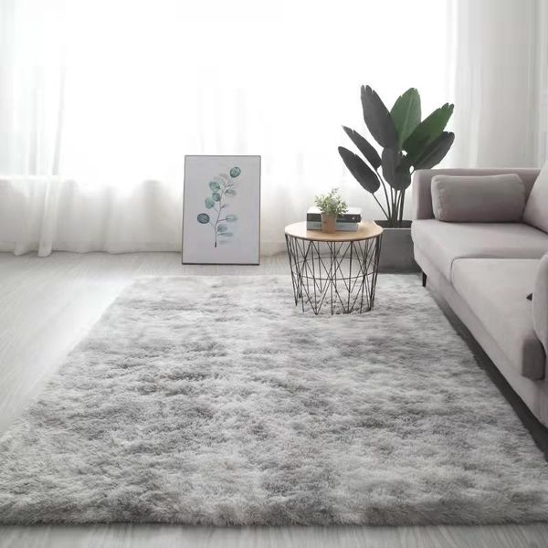 

carpets plush rug children bed room fluffy floor anti-slip mats bedroom living