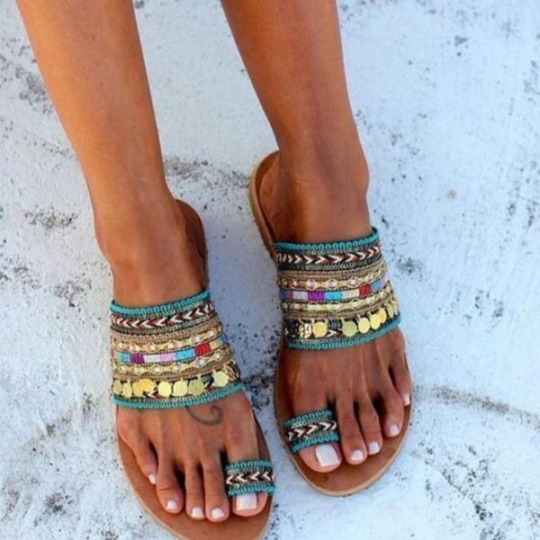 

women sandals flip-flops handmade flip flop streetwear fashion shoes stretch fabric zapatillas de mujer flat slippers, Black