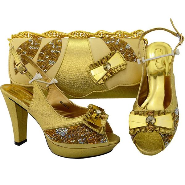 

yellow african matching shoes and bags italian in women to match with bag set party dress, Black