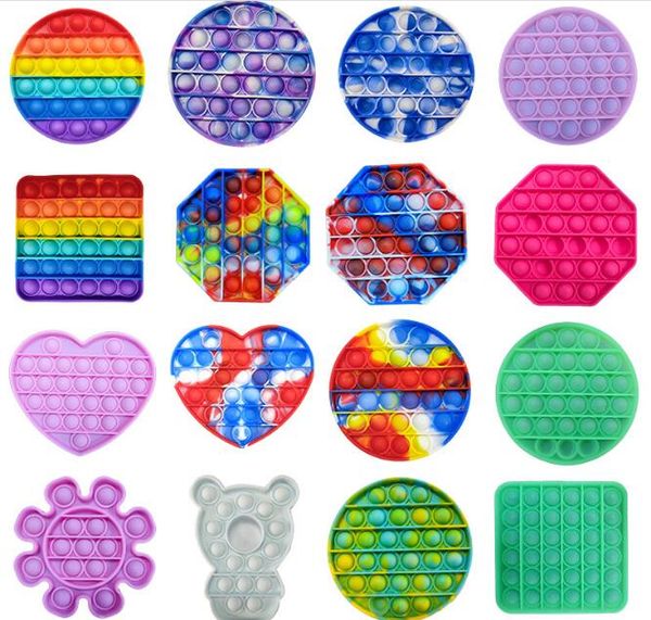 

push pop fidget toy sensory bubble autism special needs stress reliever great for the old young unicorn ocs