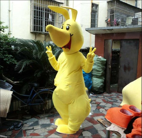 

mascot costumeskangaroo mascot costume suits party game outfits clothing advertising, Red;yellow