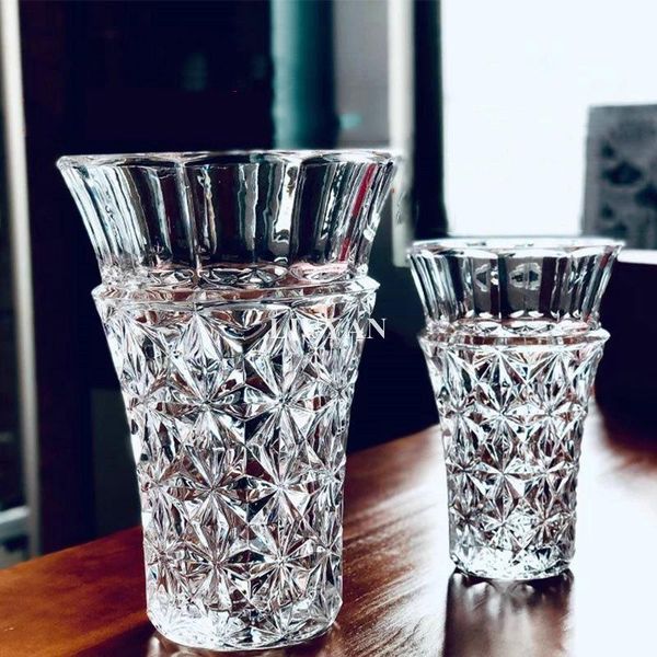 

vases fashion crystal vase home jardiniere high-grade ornaments