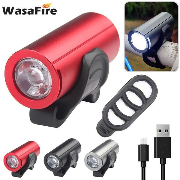 

bike front light usb rechargeable mtb lights 350 lumens bicycle head lamp cycling headlight built-in battery