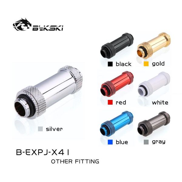 

fans & coolings bykski b-expj-x41, 41-69mm male to variable length fittings, multiple color g1/4 for sli cf