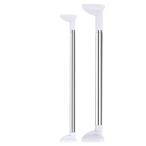 

50-120cm punch-clothing rod extendable stainless steel curtain pole easy installation for diy space d1 shower curtains