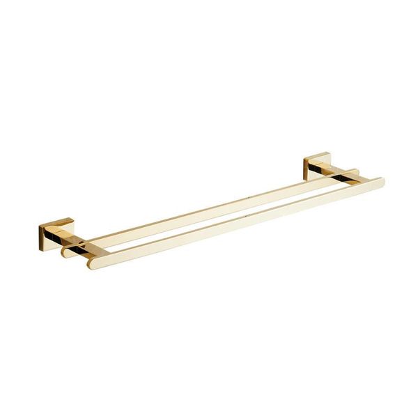 

towel racks vidric gold plating stainless steel wall-mounted bathroom holders double bars accessories