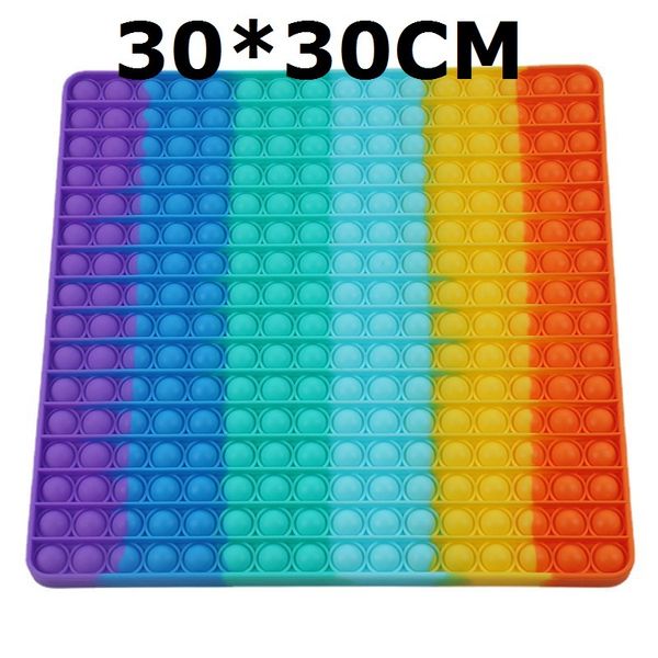 

300mm Pop-It Antistress Toys Lager Push Big Size Bubble Fidget Sensory Toy Autism Stress Reliever Toy 2021