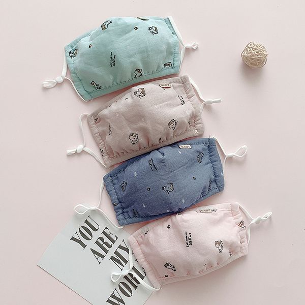 

mini baby winter cute cartoon printed cotton children's warm mask