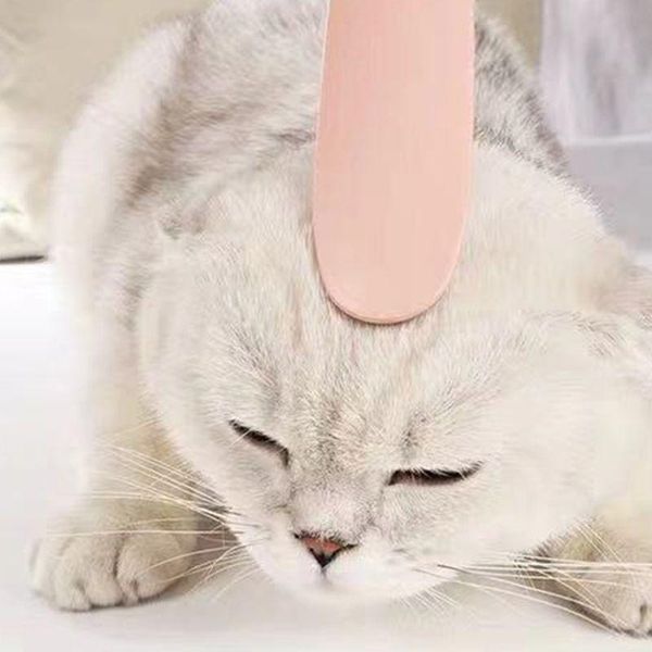 

cat toys simulation tongue textured grooming brush comb massage nurturing pet