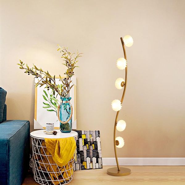

modern led glas classic floor lamp tall metal tripod lamps
