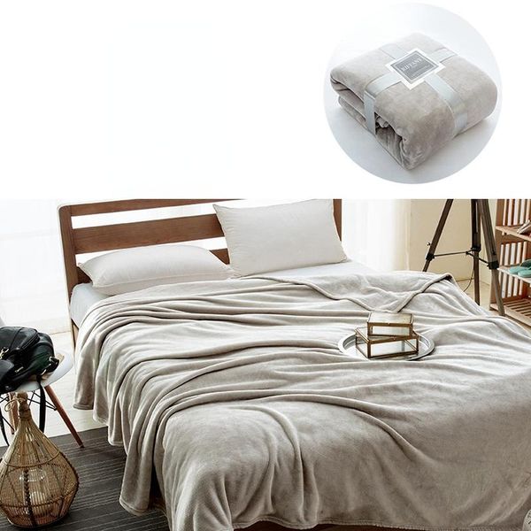 

blankets winter thickened throw blanket flannel air conditioning cover dust proof soft comfortable household decorations