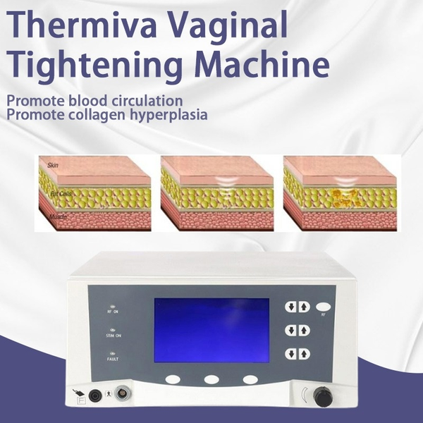 

2022 other beauty equipment professional thermiva vaginal private care tightening rejuvenation treatment with rf generator systerm for salon