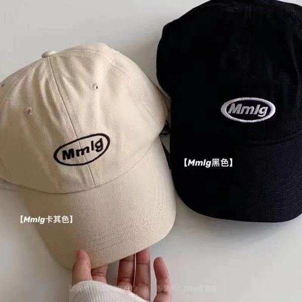 

korean mmlg cap 1987mm baseball tide brand men's and women's hip-hop, Blue;gray