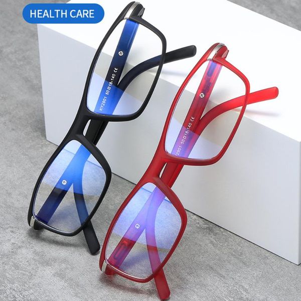 

sunglasses pochromic uv anti radiation blue ray filter rectangle full rim eyeglasses for men women transition male discolored, White;black