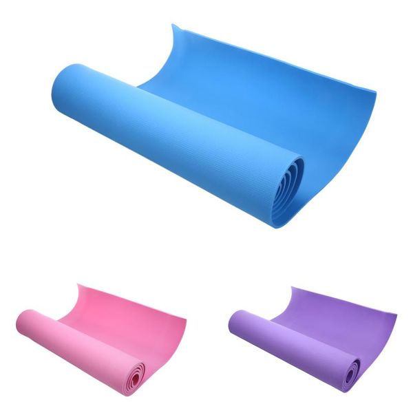 

6mm thick non-slip fitness pilates yoga mat pad 173*61cm mats