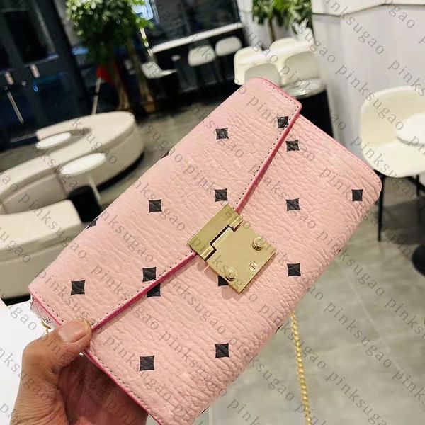 Pink Sugao Pheck Crossbody Сумки Сумки Роскошный Высококачественный Кошелек Мода Женщины Дизайнерские Торговые Сумки с Пластиковая Упаковка