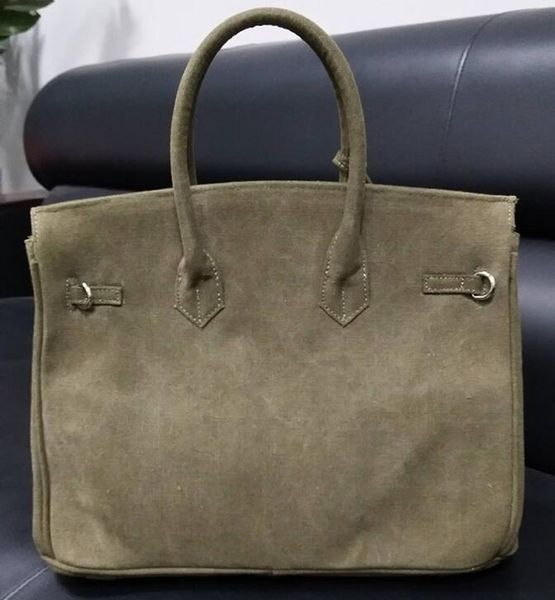 

chao brand canvas leisure large capacity men's and women's frog bag
