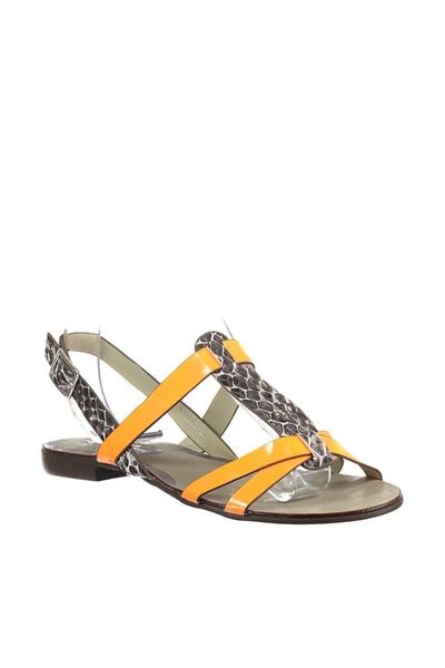

sandals orange women 's 120117101719, Black